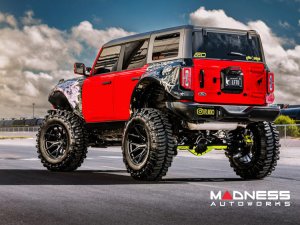 Ford Bronco Custom Wheels - HF6-4 by Vossen - Satin Black Ford Bronco Custom Wheels - HF6-4 by Vossen - Satin Black